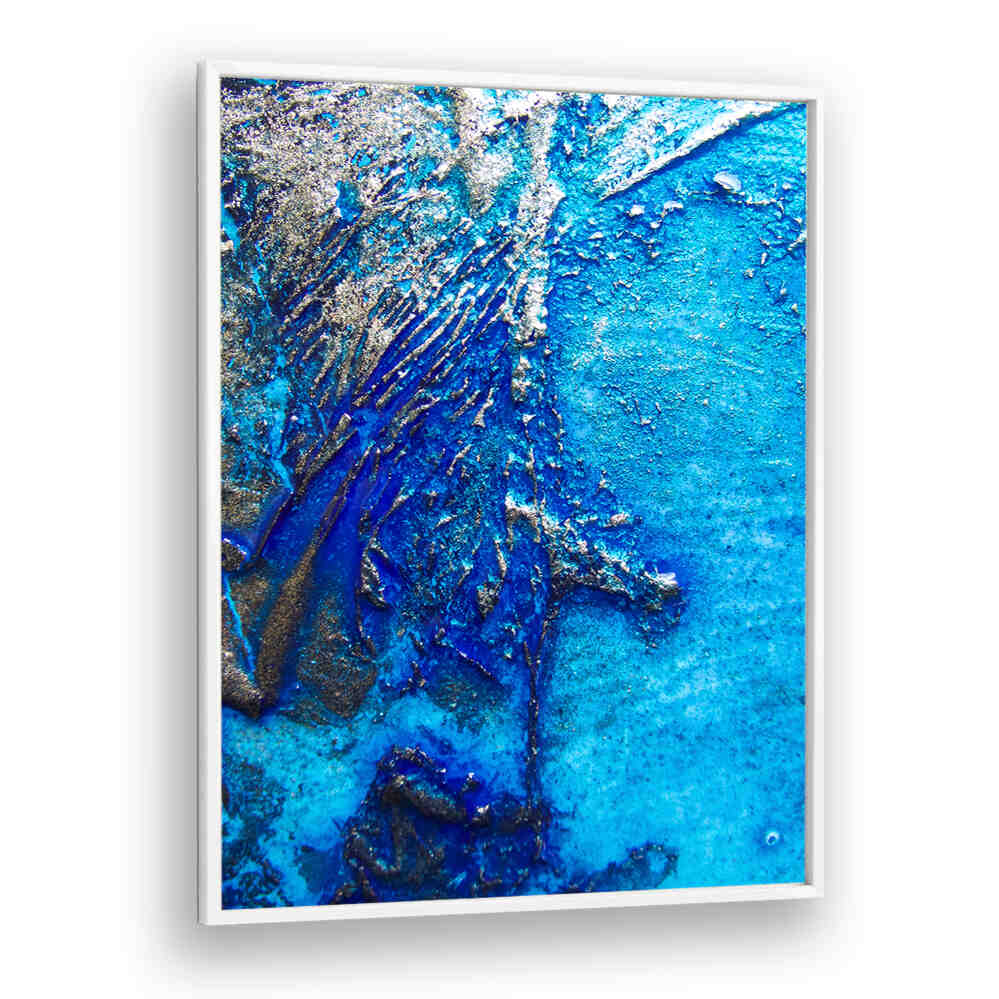 Transform your space with BOLD ABSTRACT, ABSTRACT PAINTINGS featuring captivating blue tones and dynamic textures.