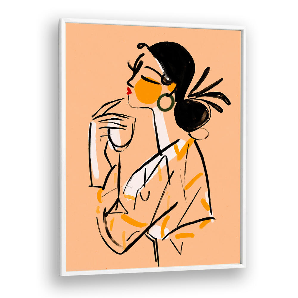 CHIC CONTEMPLATION , PORTRAITS & FIGURATIVE ILLUSTRATIONS