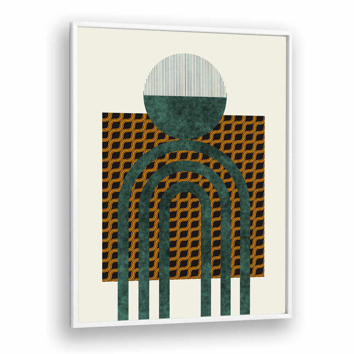TEXTURED MID CENTURY COMPOSITION 5  , GEOMETRIC ART PRINTS