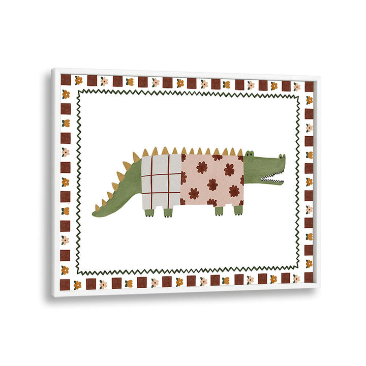 QUILTED CROCODILE , KIDS ROOM PAINTINGS