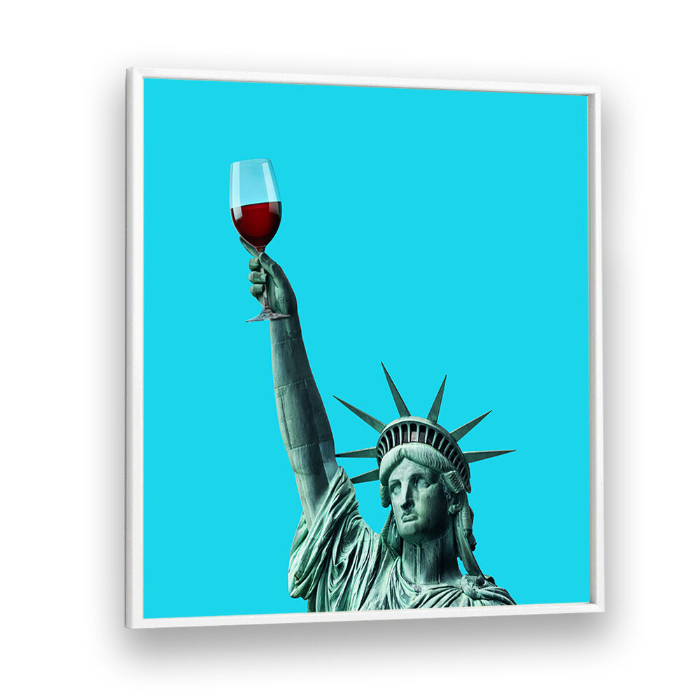 LIBERTY OF DRINKING II , ALTERED ART PRINTS