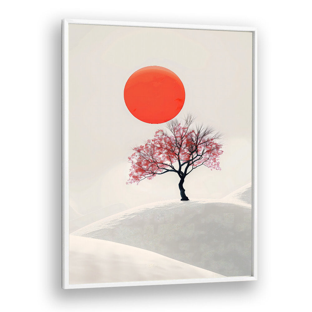 THE SAKURA TREE , JAPANESE PAINTINGS