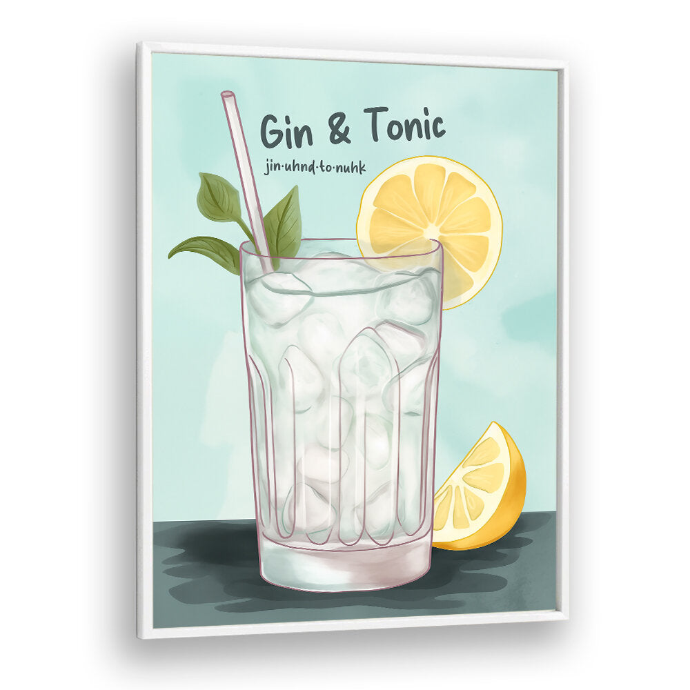 GIN AND TONIC , BAR & CAFE ART