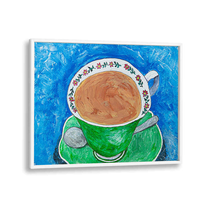 Bright and colorful MPUME'S TEACUP, KITCHEN POSTERS enhance your kitchen decor with vibrant artistic flair.