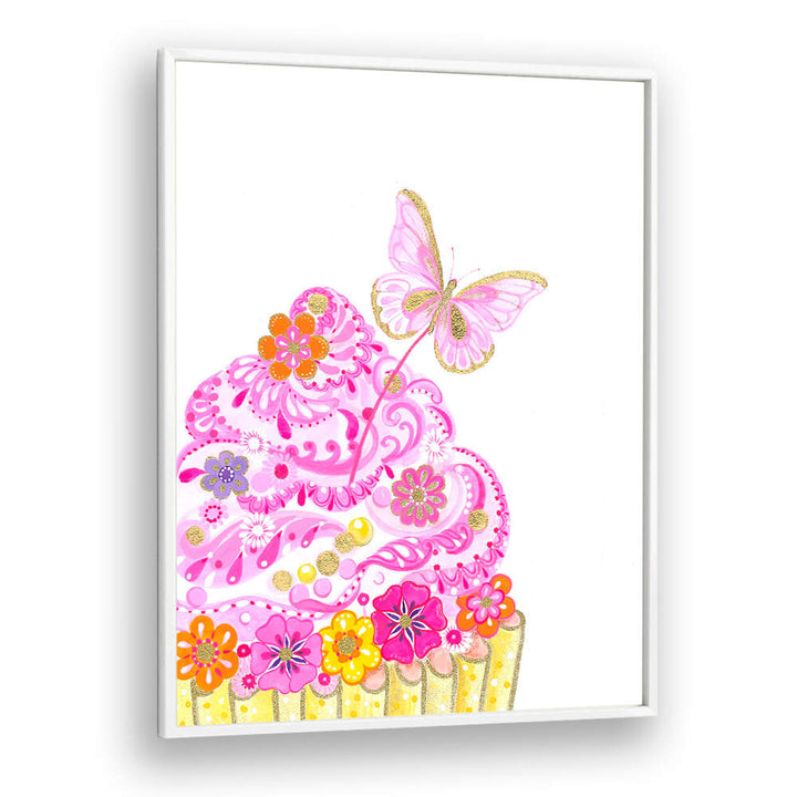 CUPCAKE BUTTERFLY , KIDS ROOM PAINTINGS