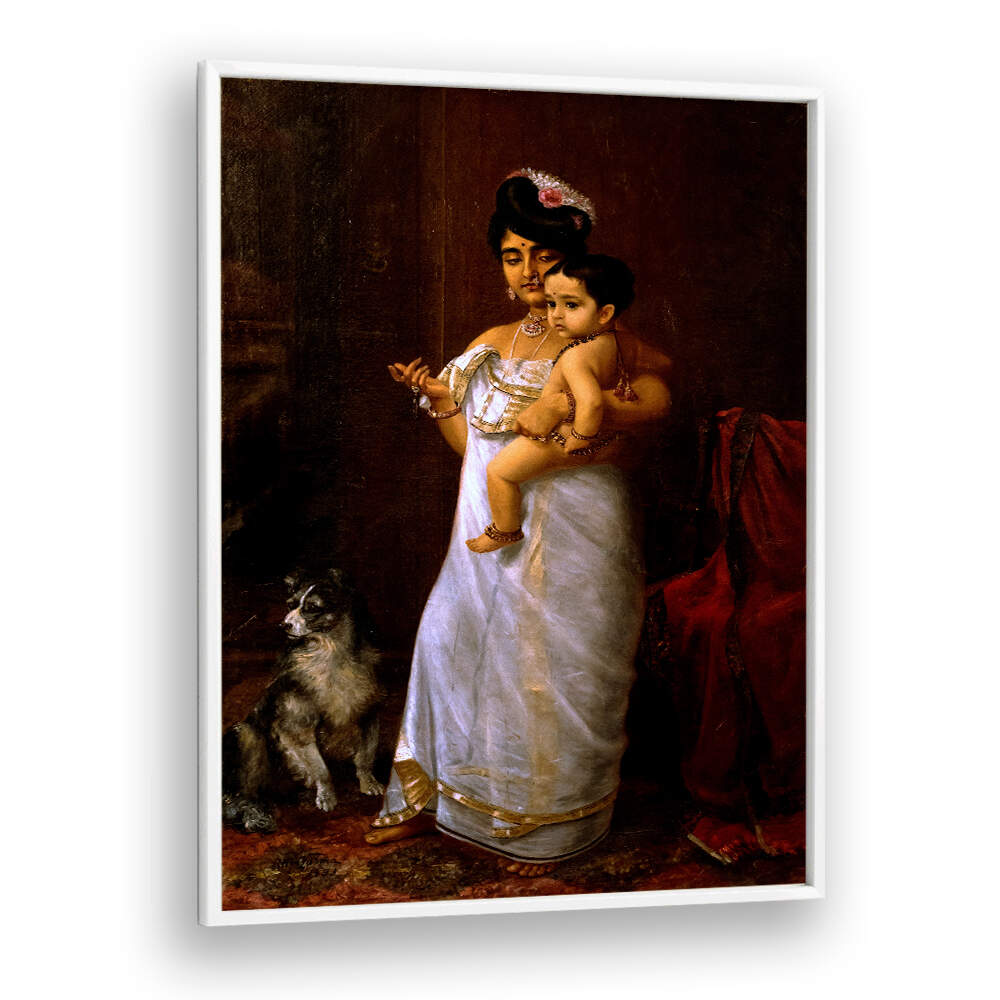 THERE COMES PAPA (1893) , INDIAN ART PAINTINGS