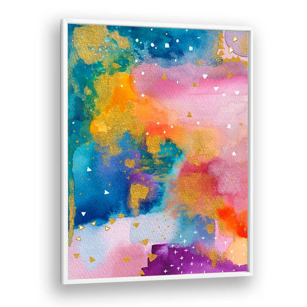 GLODEN MONSOON , ABSTRACT PAINTINGS