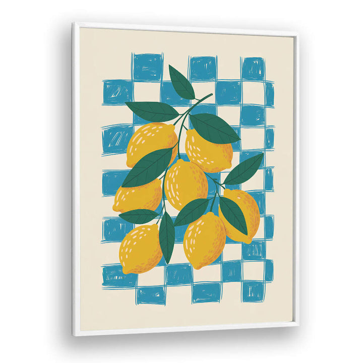 LEMON AND CHECKS NO 1 , KITCHEN POSTERS