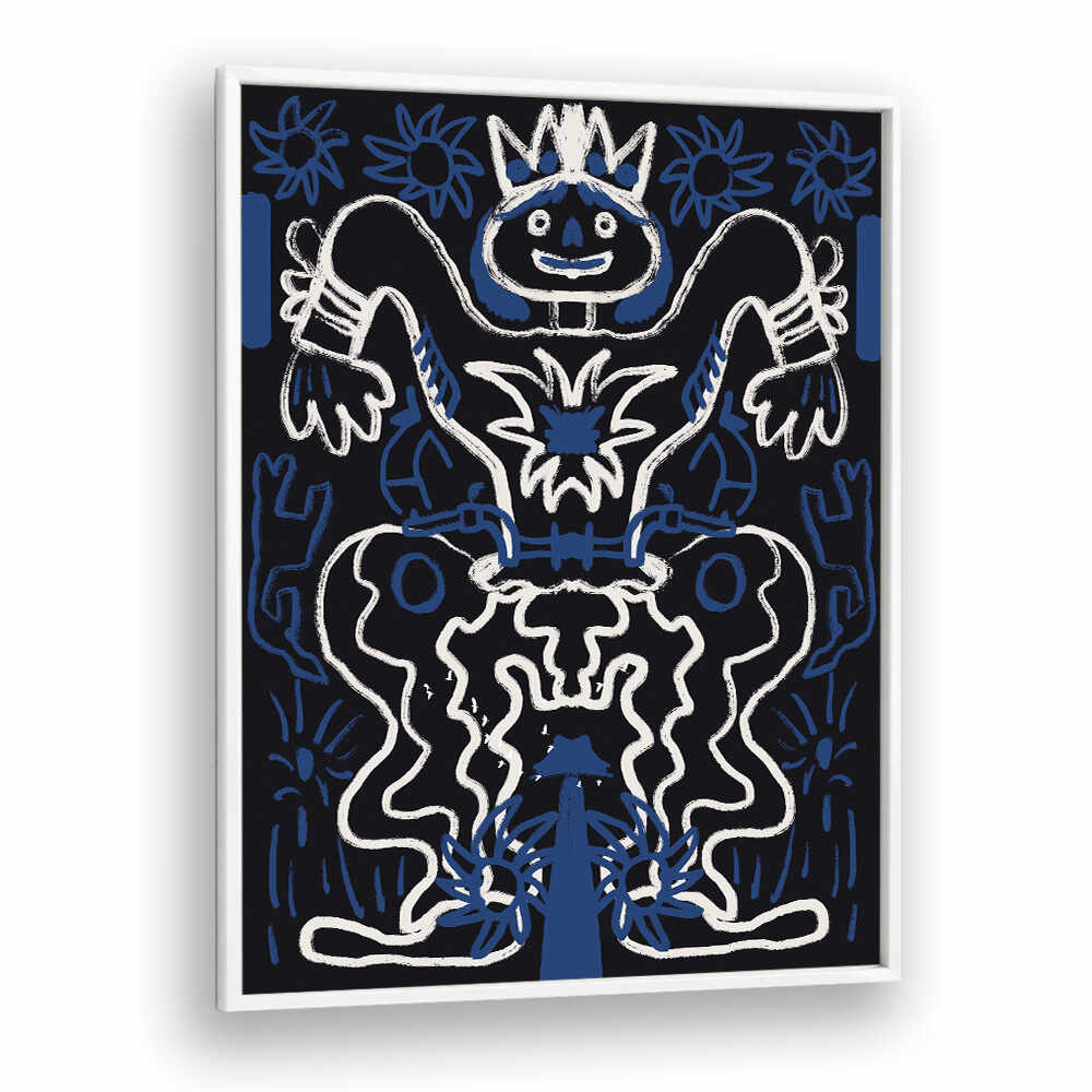 CHALK DRAWING COWBOY , COMIC POSTERS