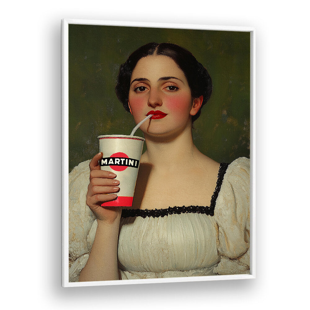 CASUAL MARTINI , ALTERED ART PRINTS