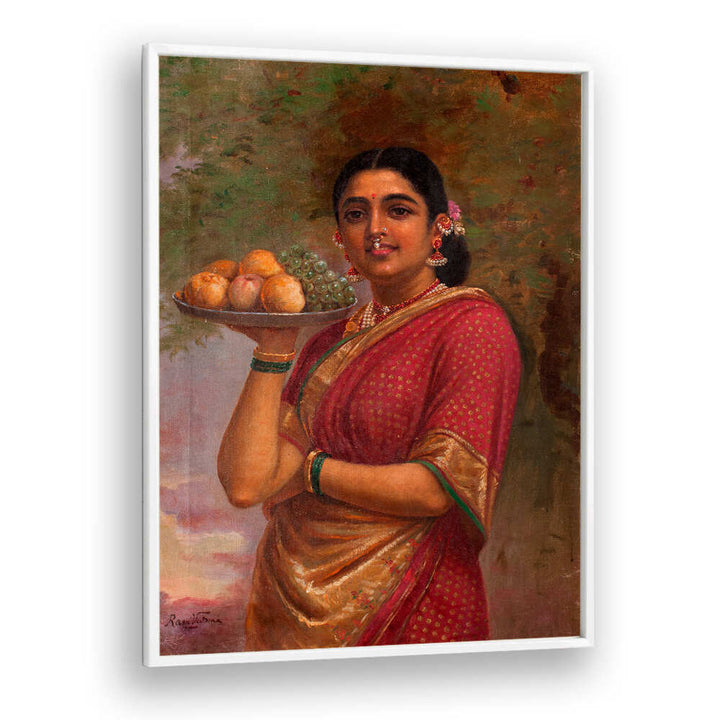 THE MAHARASHTRIAN LADY , INDIAN ART PAINTINGS