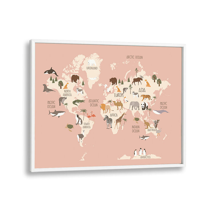 GLOBAL WILDLIFE GUIDE , KIDS ROOM PAINTINGS