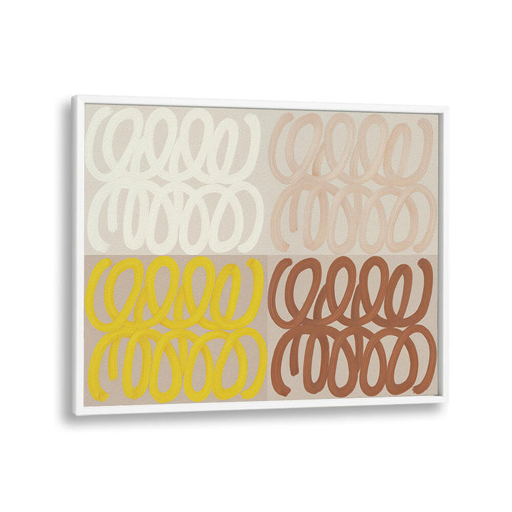 QUADRANTS OF LOOPS , ABSTRACT PAINTINGS