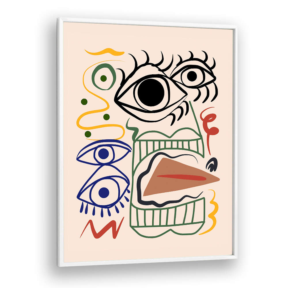 LINE ART BIZARRE TOTEM