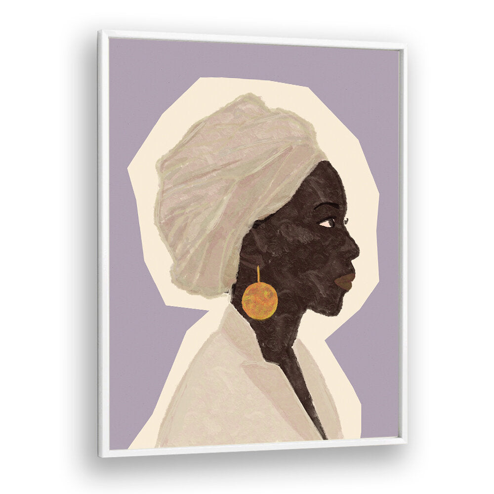 AFRICAN WOMAN , PORTRAITS & FIGURATIVE ILLUSTRATIONS