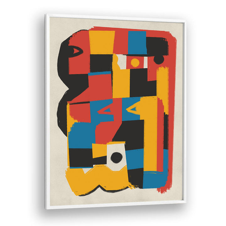 BAUHAUS ABSTRACT COLOR BLOCK , ABSTRACT PAINTINGS