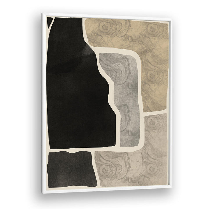 BLACK ABSTRACT MOSAIC , ABSTRACT PAINTINGS