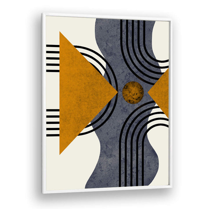 TEXTURED MID CENTURY COMPOSITION 3 ,  GEOMETRIC ART PRINTS