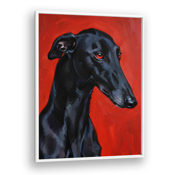 BLACK DOG GREYHOUND