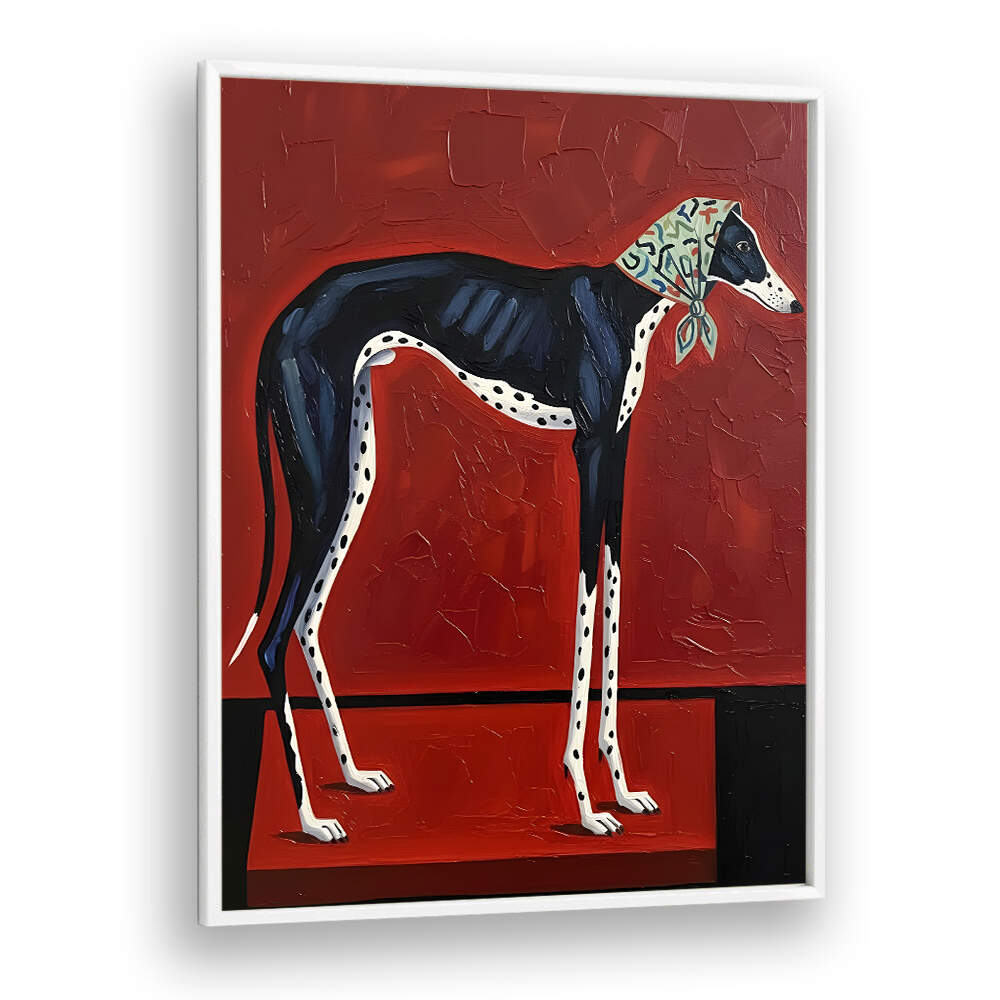 BLACK DOG GREYHOUND I