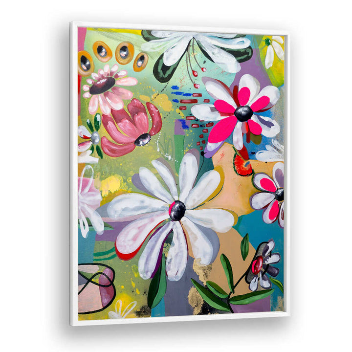 FLORAL , FLORAL FLOWER PAINTINGS