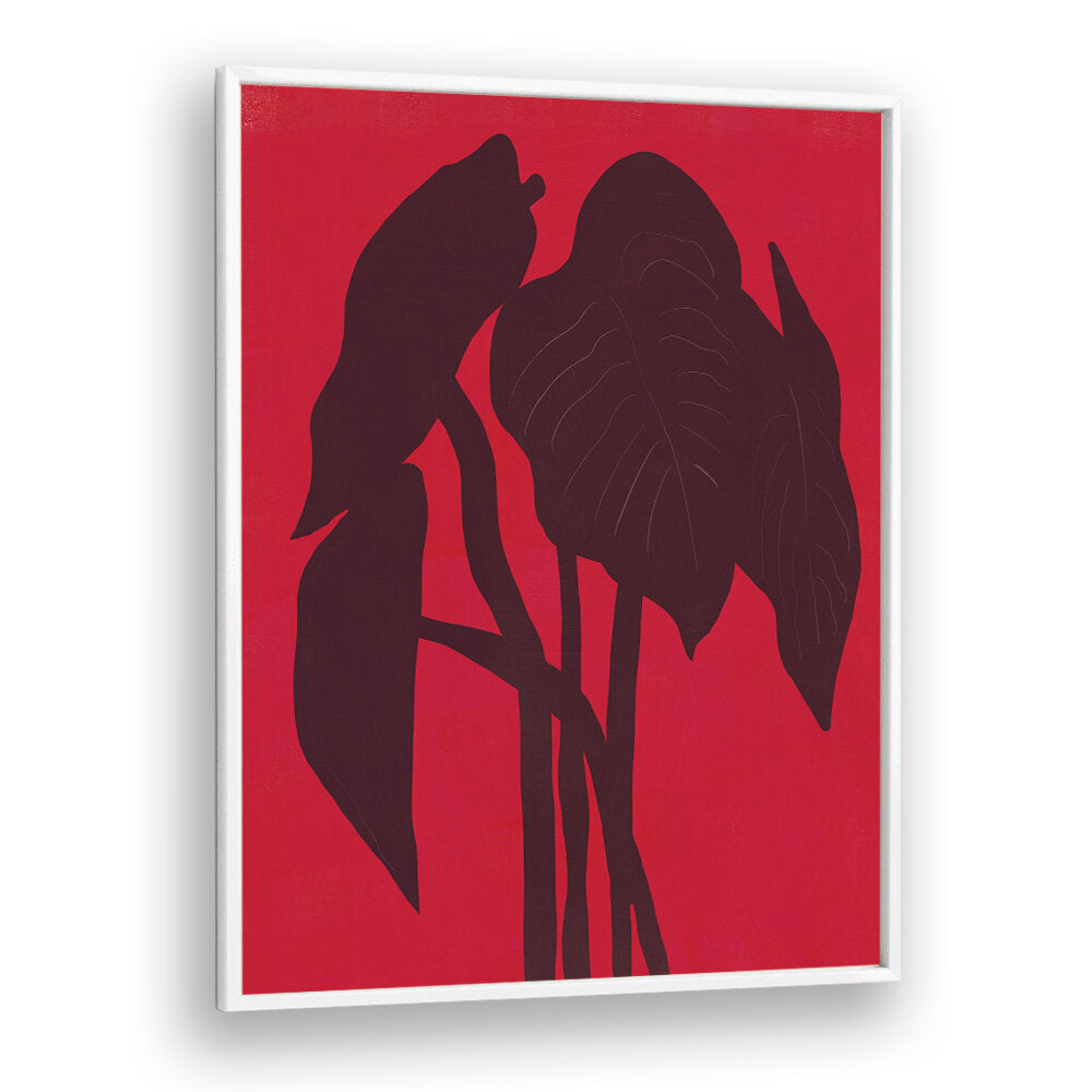 SHADOWED FOLIAGE , FLORAL FLOWER PAINTINGS