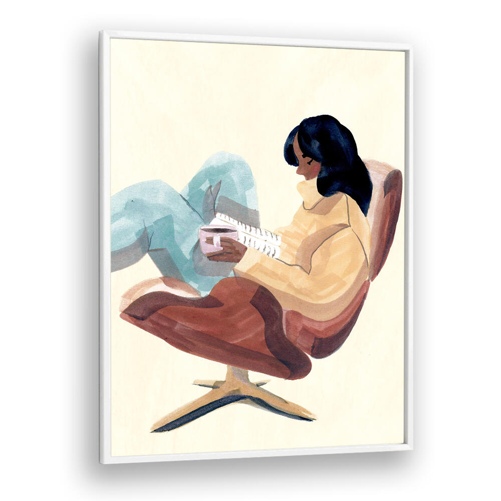 READING CHAIR , FASHION POSTERS