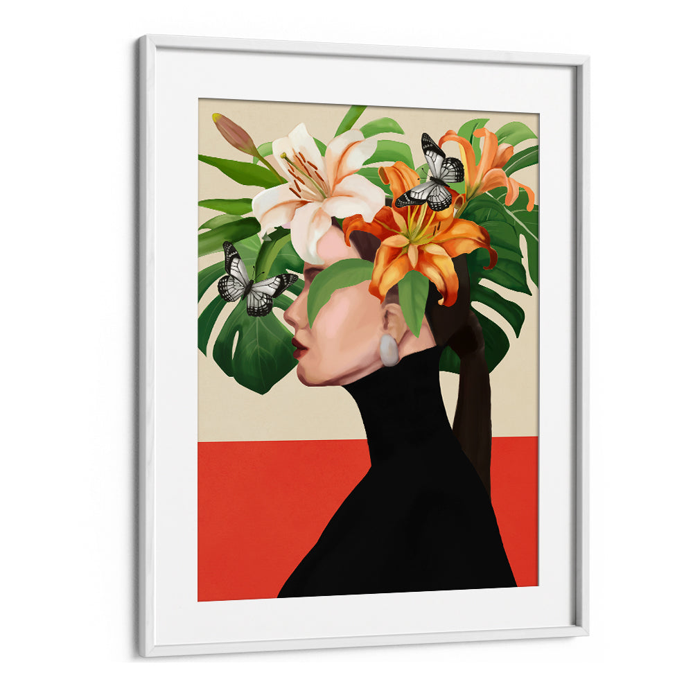 FLORAL SERENITY, SURREAL ART PRINTS