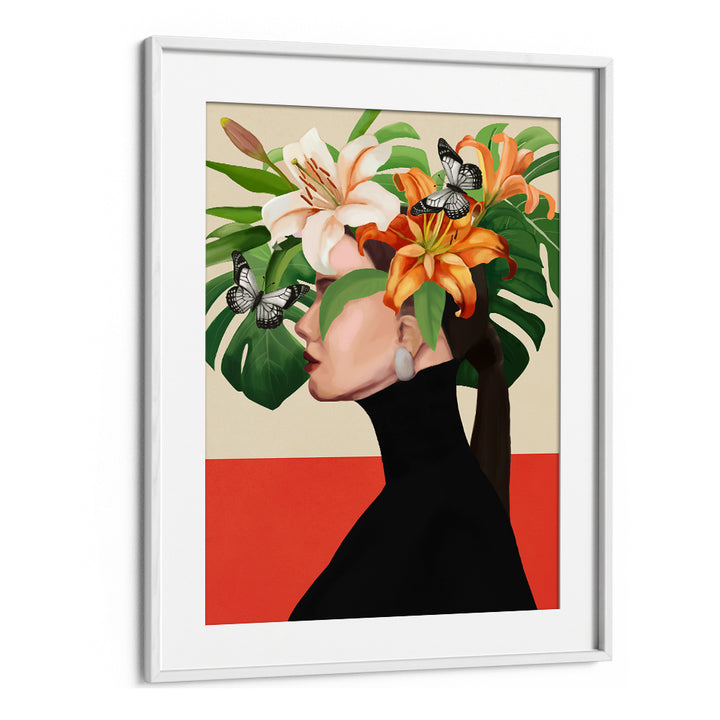FLORAL SERENITY, SURREAL ART PRINTS