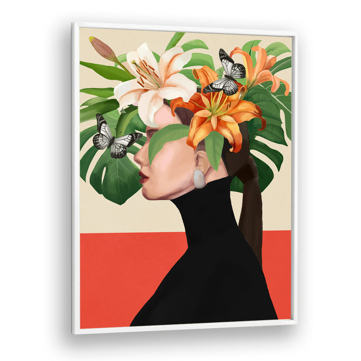 FLORAL SERENITY, SURREAL ART PRINTS