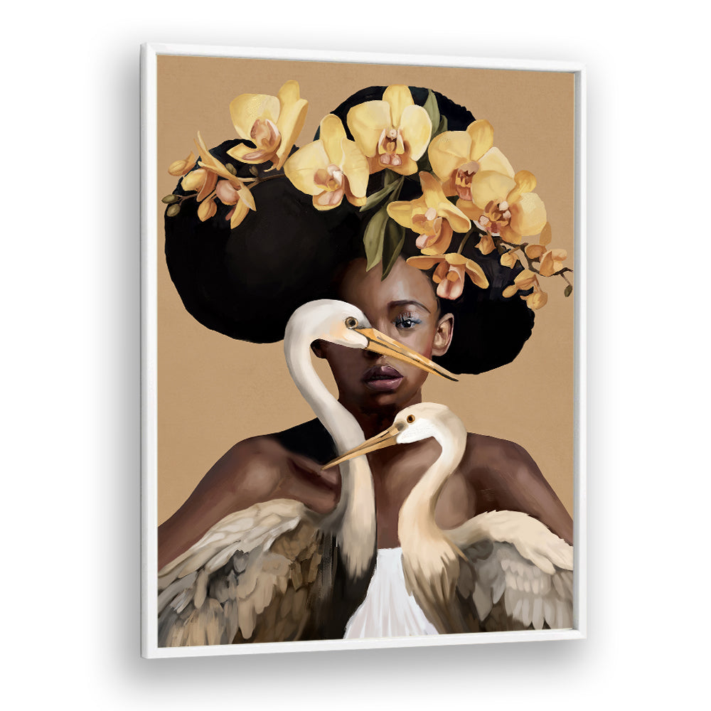 ORCHID MAAJESTY , SURREAL ART PRINTS