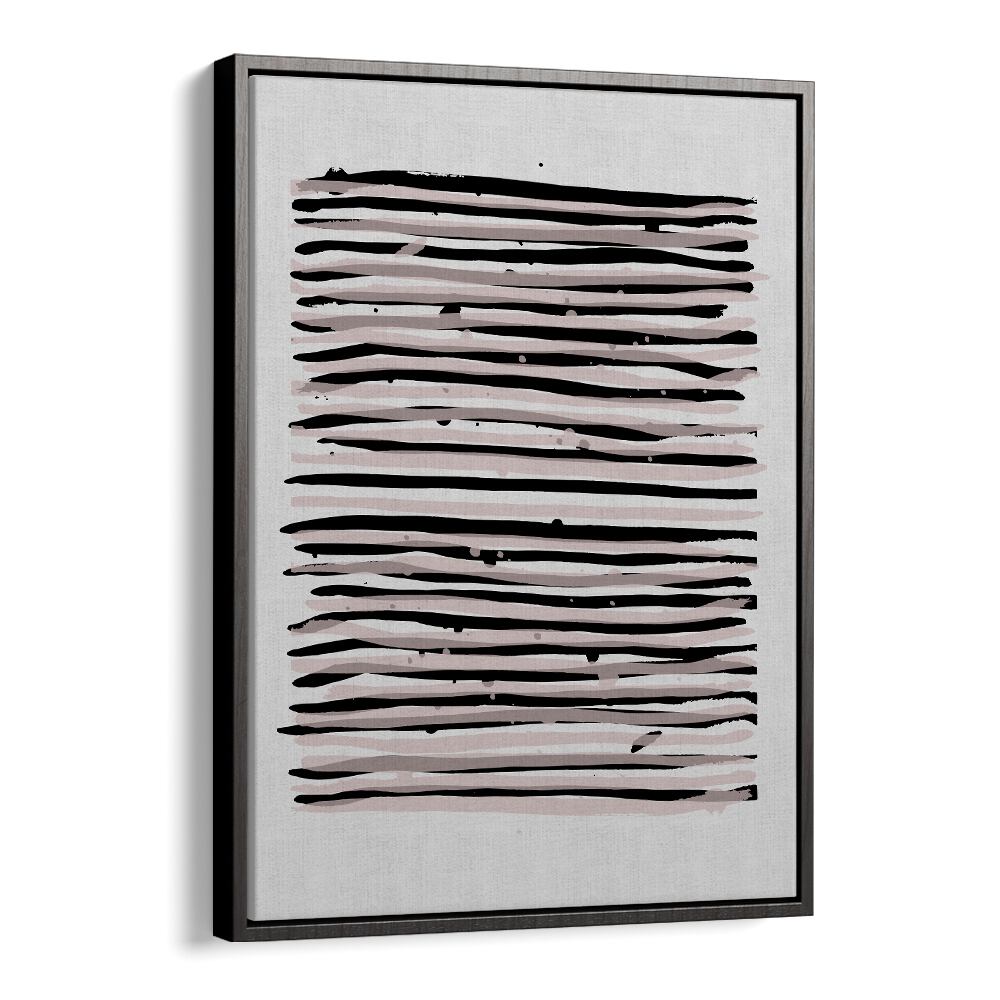 Wholeness In Pieces II By Mareike Bohmer Abstract Art Artwork in Black Floater Frame
