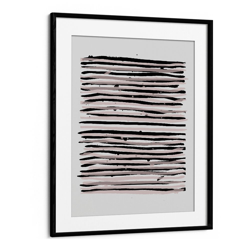 Wholeness In Pieces II By Mareike Bohmer Abstract Art Artwork in Black Frame With Mount
