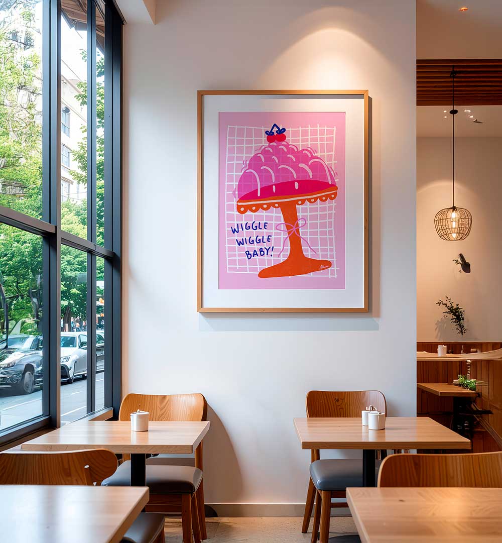 WIGGLE WIGGLE BABY  , BAR & CAFE ART