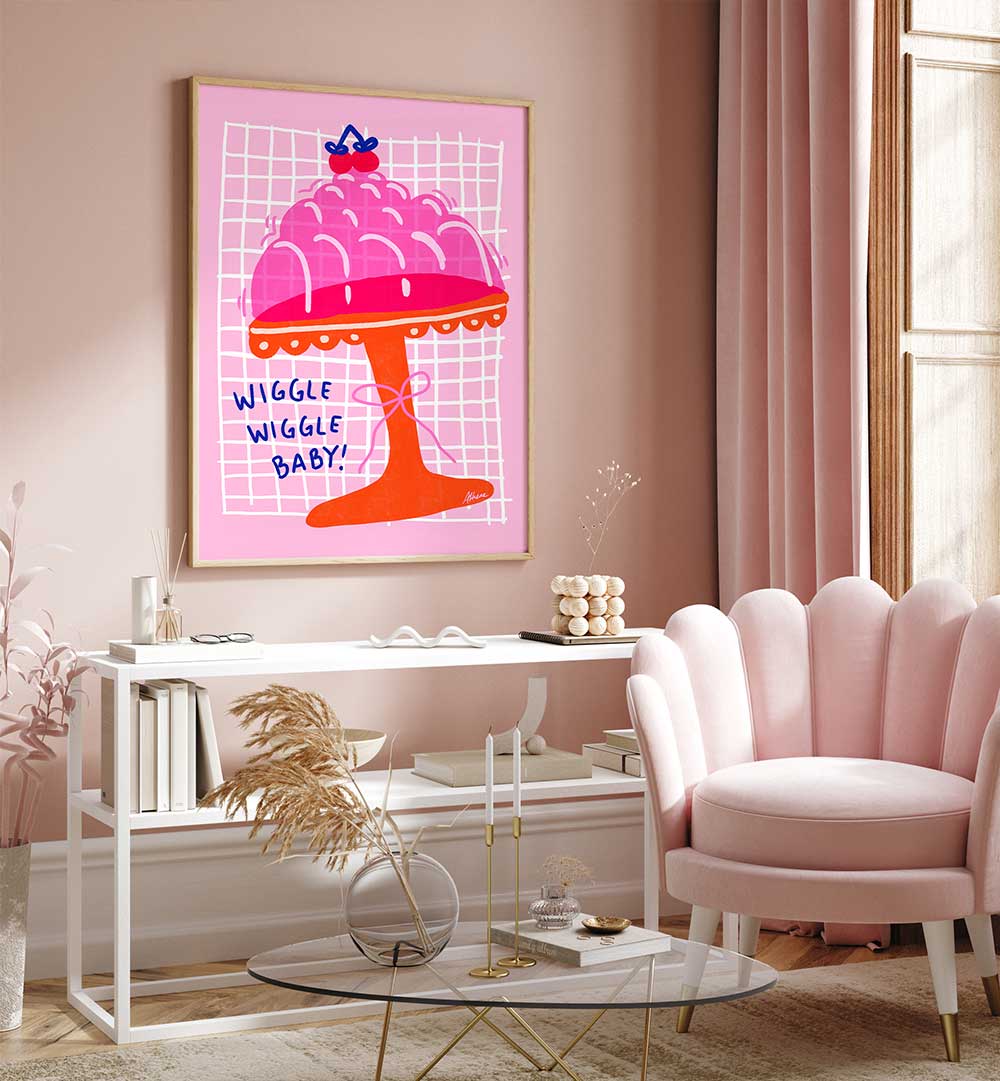 WIGGLE WIGGLE BABY  , BAR & CAFE ART