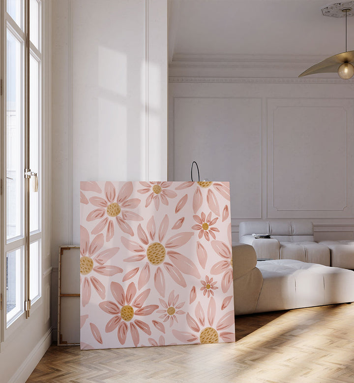 WILD DAISIES ,  FLORAL FLOWER PAINTINGS