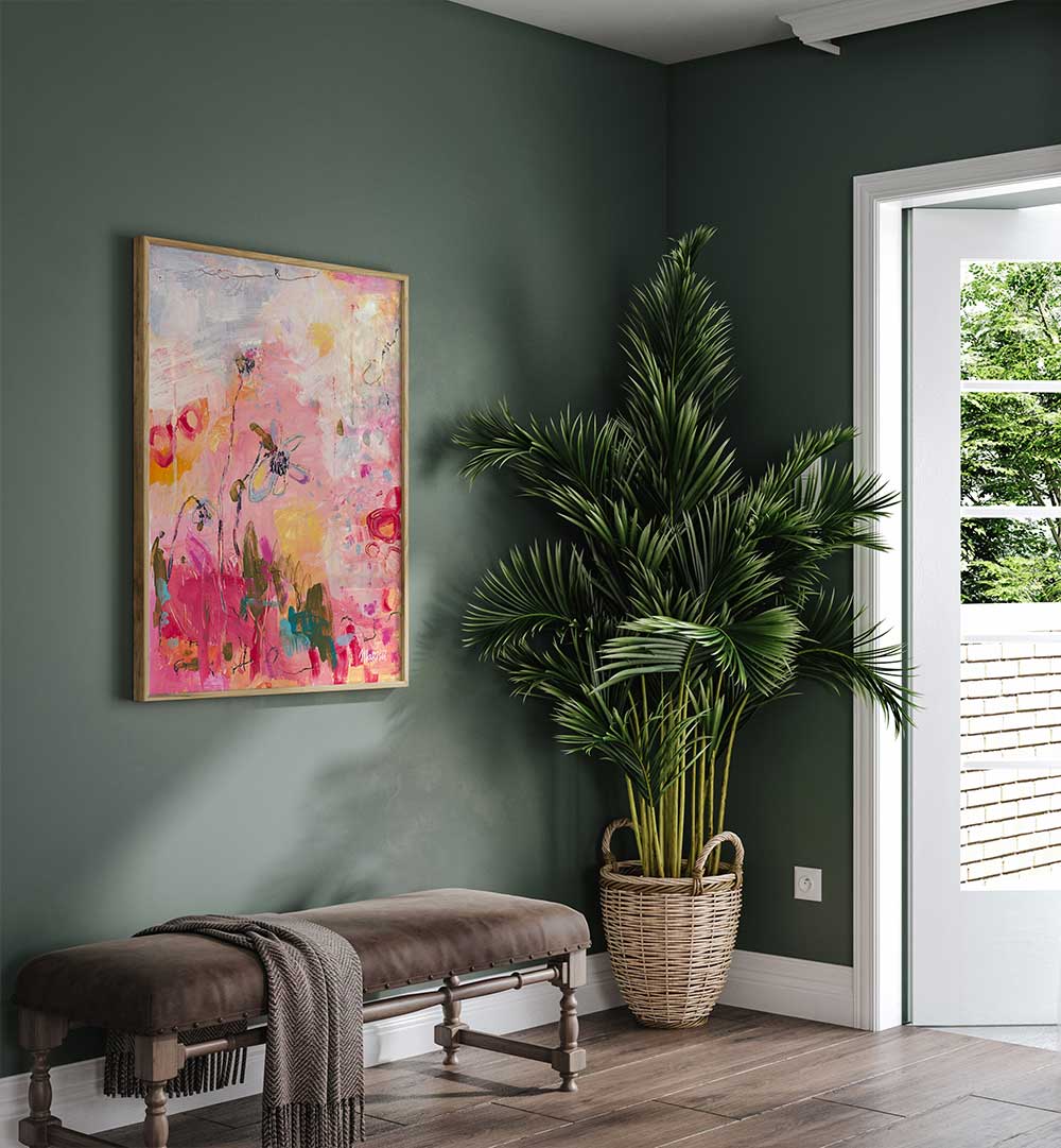 WILD FLOWER , ABSTRACT PAINTINGS