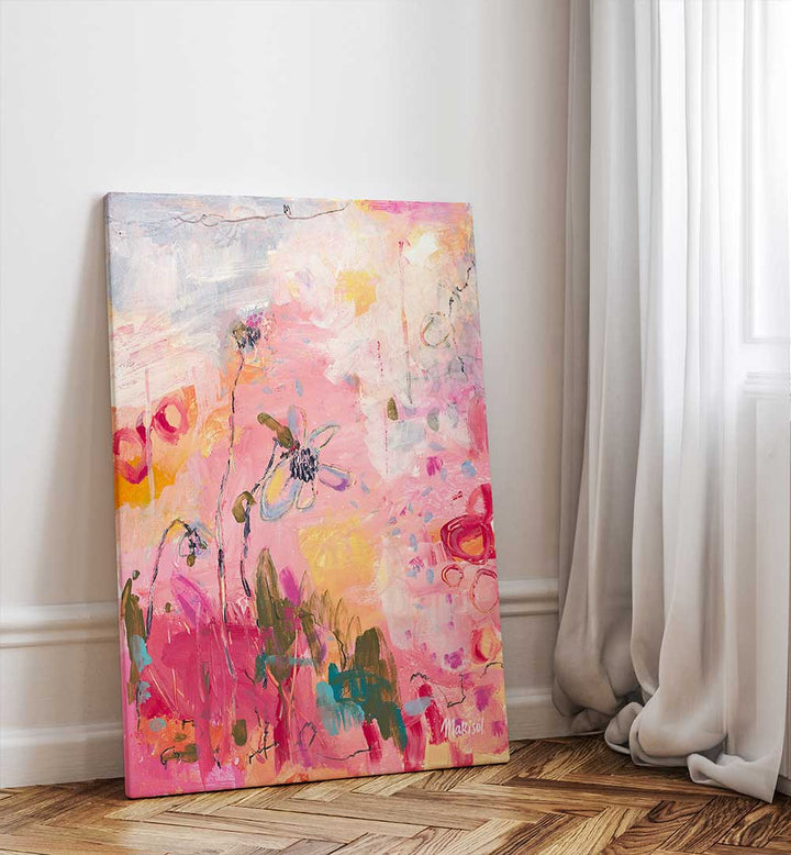 WILD FLOWER , ABSTRACT PAINTINGS