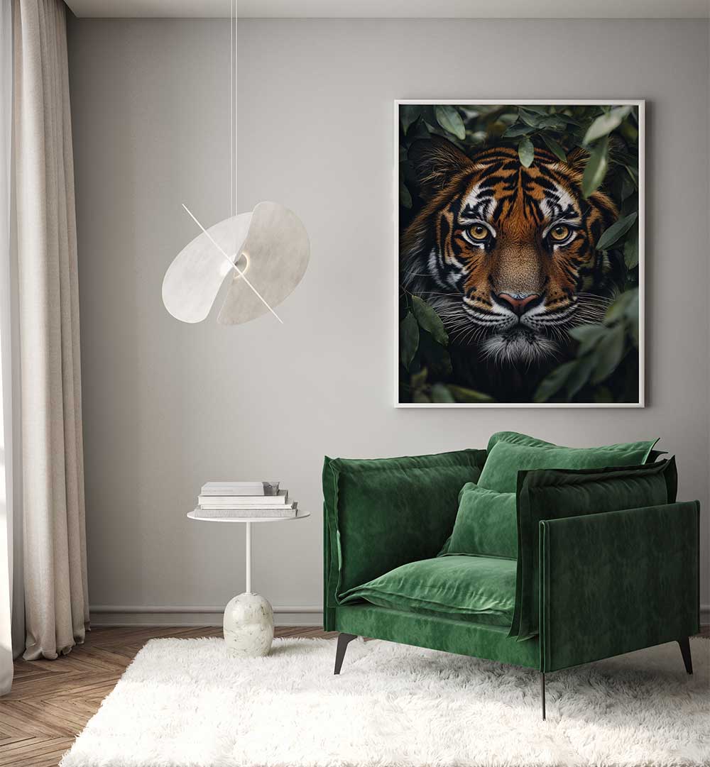 WILD TIGER II , ANIMAL PAINTINGS