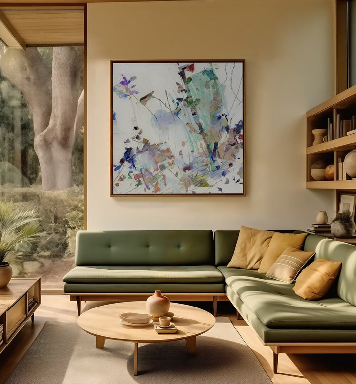 Vibrant WILD BLOOMS, ABSTRACT PAINTINGS enhance your space with nature's beauty and artistically infused color.