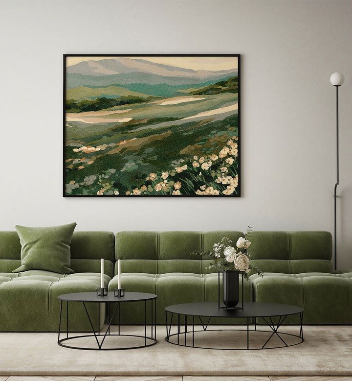 WILDFLOWER MOUNTAIN LANDSCAPE