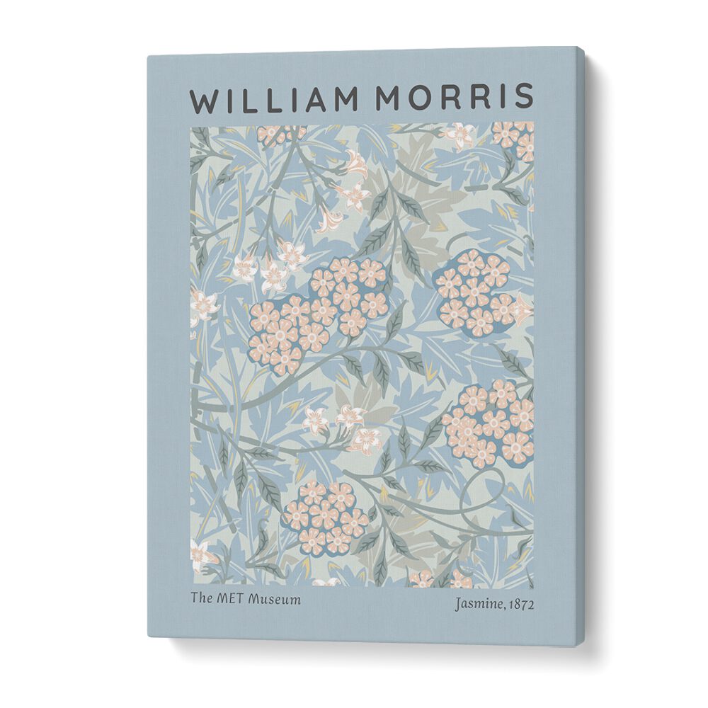 William Morris's Jasmine 1872 I William Morris's art painting Artwork in Gallery Wrap