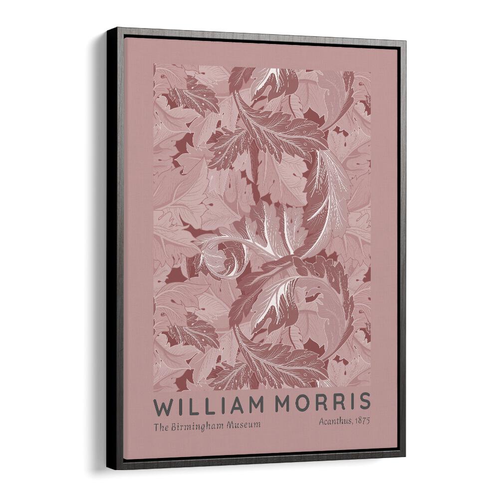 William Morris's Jasmine 1872 William Morris's art painting Artwork in Black Floater Frame