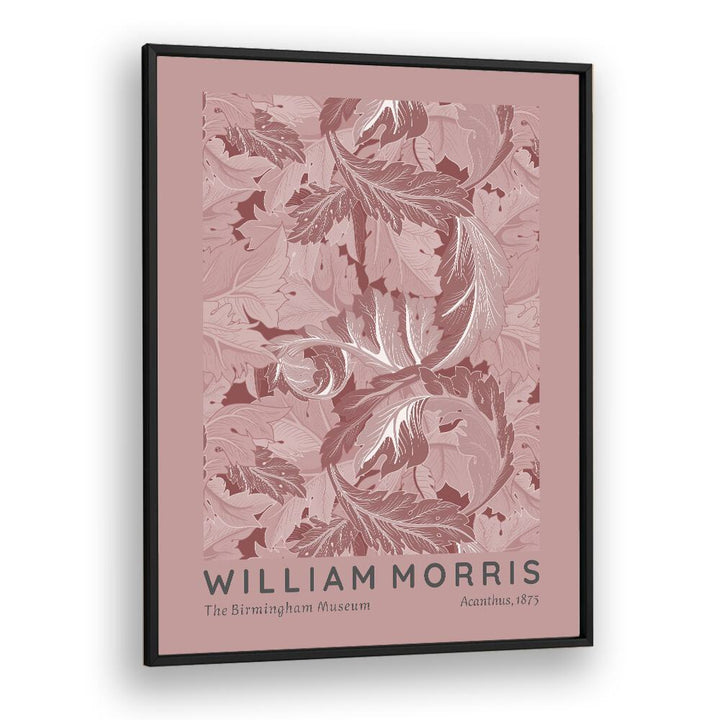 William Morris's Jasmine 1872 William Morris's art painting Artwork in Black Plain Frame