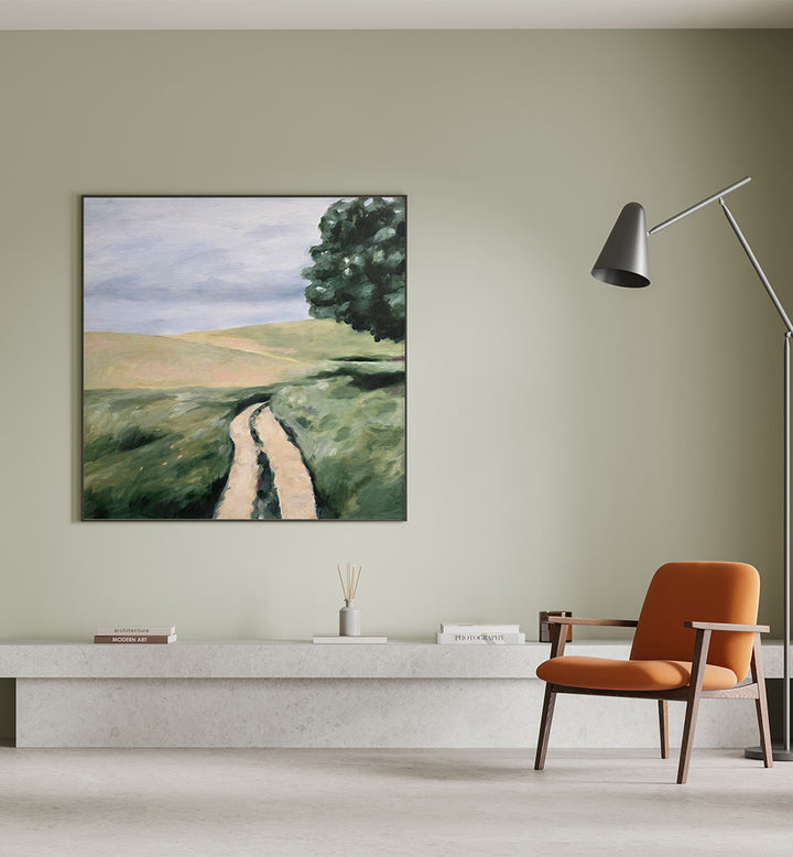WINDING COUNTRY PATH