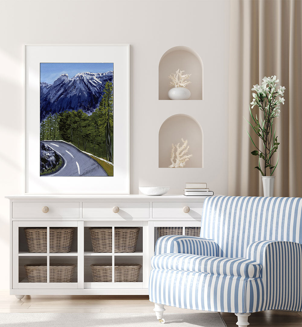 WINDING MOUNTAIN ROAD