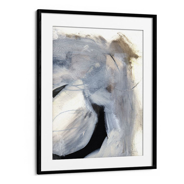 Windy By Dan Hob day Abstract Art Artwork in Black Frame With Mount