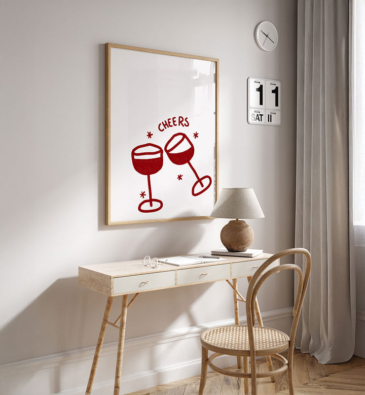 WINE GLASS CELEBRATION , BAR & CAFE ART