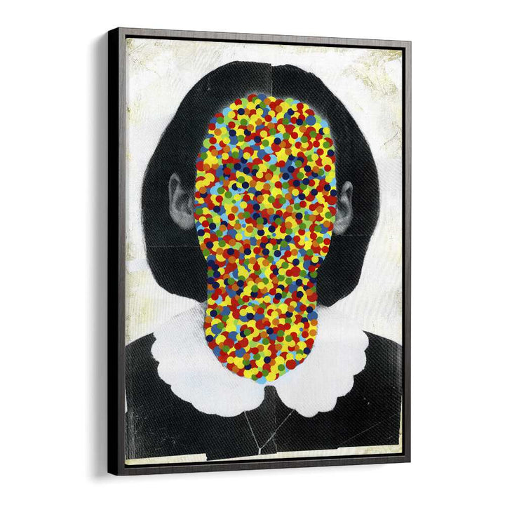 Winona Pop Art Artwork in Black Floater Frame