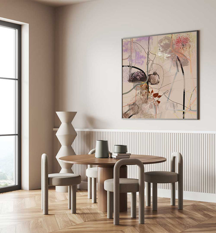 Transform your space with WINTER GARDEN, ABSTRACT PAINTINGS, featuring vibrant colors and natural-inspired art.